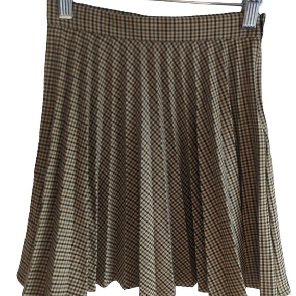 Zara Plaid Kilt Skirt - Picture 3 of 3